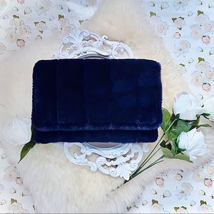 Royal Blue Soft Clutch / Handbag | NWOT